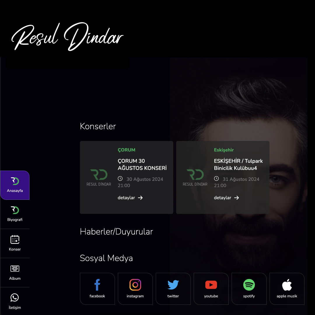 resul dindar web site